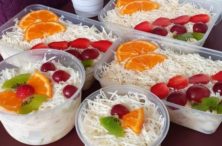 Buble Juice dan Salad Buah